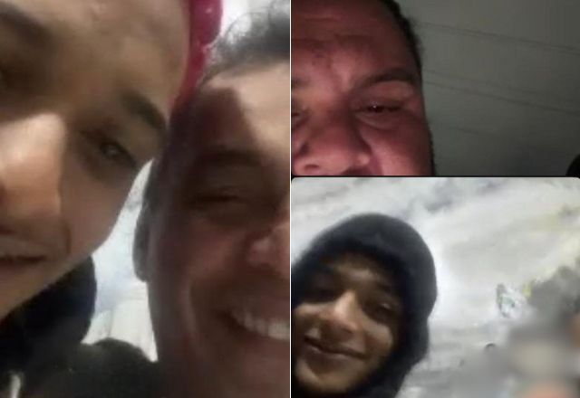 Oruam apareceu em chamadas de vídeo com lideranças de facções criminosas | Reprodução
