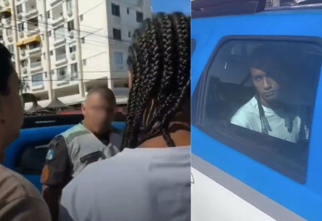 Rapper Oruam é conduzido para delegacia | Reprodução/Redes sociais