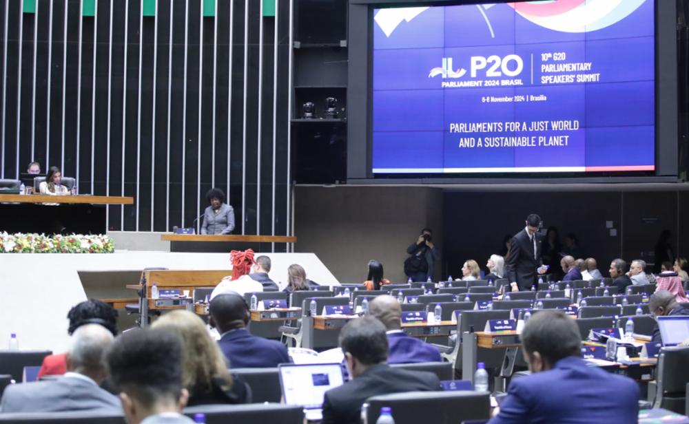 A Câmara dos Deputados recebe o P20, reunião com líderes do parlamento das maiores economias | Bruno Spada/Câmara dos Deputados