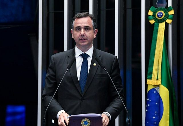 Pacheco falou em coletiva também sobre a dívida dos estados com a União e compensação da desoneração da folha de pagamento | Roque de Sá/Agência Senado