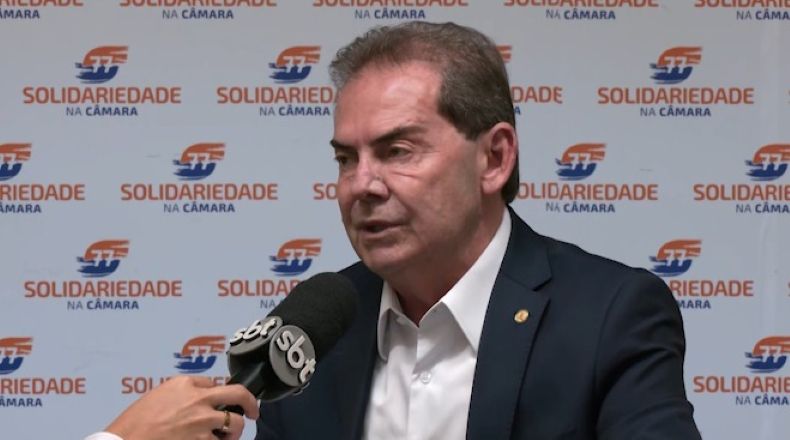 O relator do “PL da Dosimetria”, deputado Paulinho da Força | Reprodução/SBT