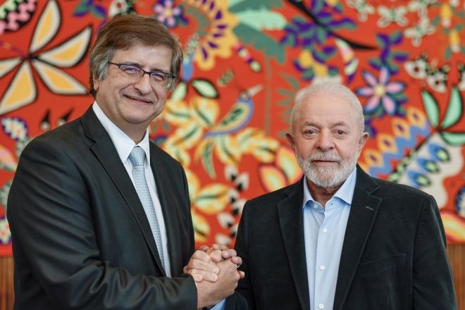 O procurador-geral da República, Paulo Gonet (à esquerda), e o presidente Lula (à direita) | Ricardo Stuckert/PR