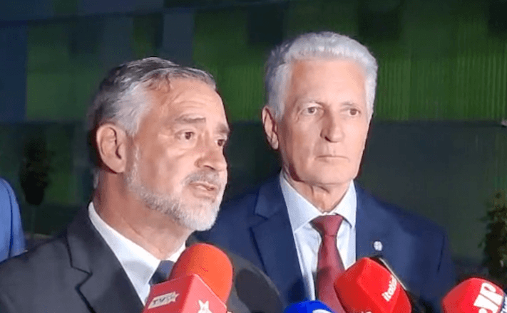 Os deputados Paulo Pimenta (PT-RS) e Rogério Correia (PT-MG) | Cezar Feitoza/SBT News