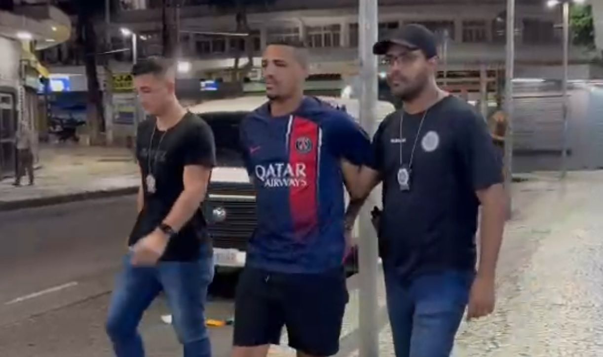 Regis Alves de Jesus, tido como elo do PCC com o CV, foi preso no Rio. | Divulgação/Polícia Civil