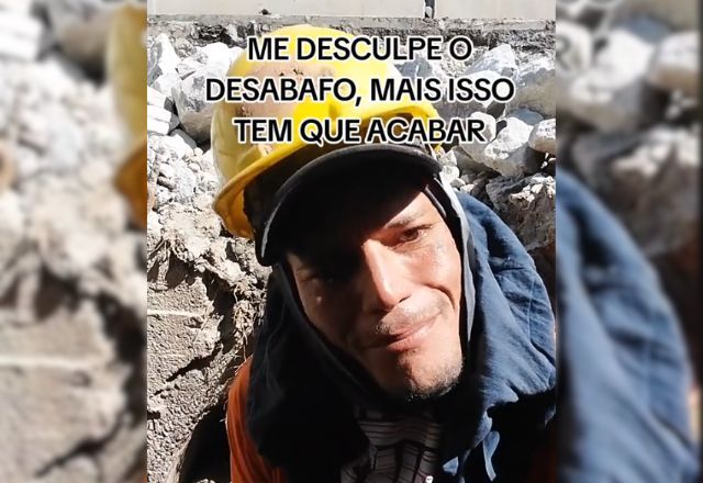 Pedreiro desabafa sobre abordagem violenta que sofreu da PM | Reprodução/Redes sociais