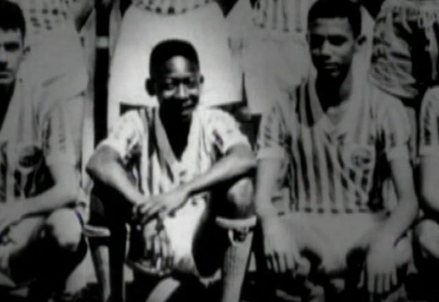 pelé criança