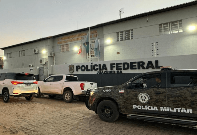 Polícia Federal em Juazeiro, na Bahia | Divulgação/PF