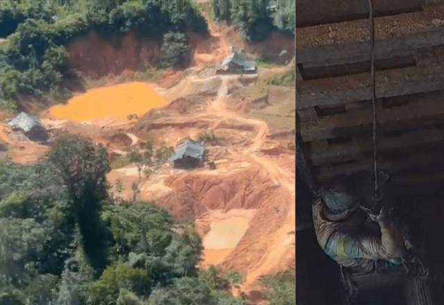 Garimpo ilegal: PF encontra mais de 70 pessoas em condições análogas à escravidão no Amazonas