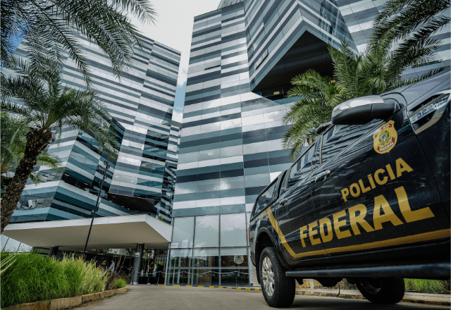 Fachada do edifício sede da Polícia Federal (PF), em Brasília | Rafa Neddermeyer/Agência Brasil