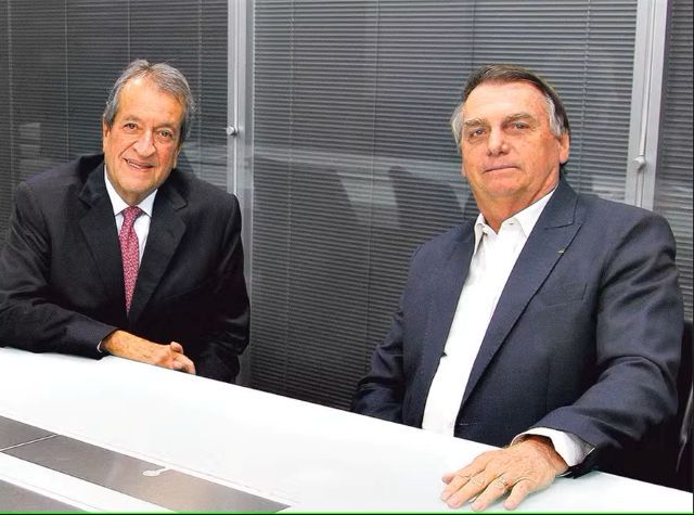 Valdemar e Bolsonaro | Foto: Beto Barata/PL