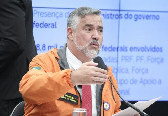 Pimenta foi convidado para prestar esclarecimentos sobre um suposto uso da Polícia Federal para investigar e perseguir opositores que denunciaram falhas e abusos do governo federal na tragédia no RS | Vinicius Loures/Câmara dos Deputados