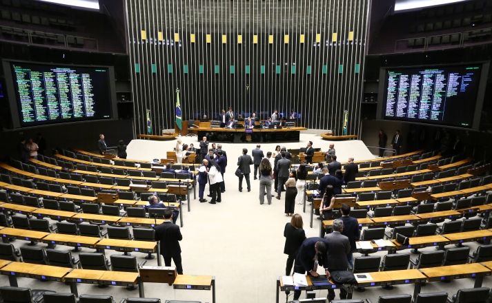 O plenário da Câmara dos Deputados | Vinicius Loures/Câmara dos Deputados