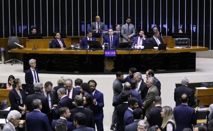 O plenário da Câmara dos Deputados durante votação do PL Antifacção | Kayo Magalhães/Câmara dos Deputados
