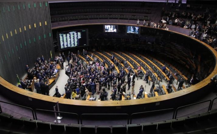 O plenário da Câmara dos Deputados, em Brasília | Bruno Spada/Câmara dos Deputados