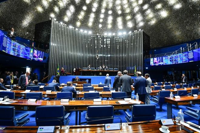 O plenário do Senado, em Brasília | Carlos Moura/Agência Senado
