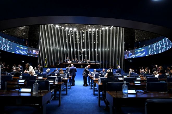 O plenário do Senado | Carlos Moura/Agência Senado