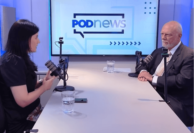 Entrevista com Reginaldo Arcuri no SBT News | Reprodução/Podnews