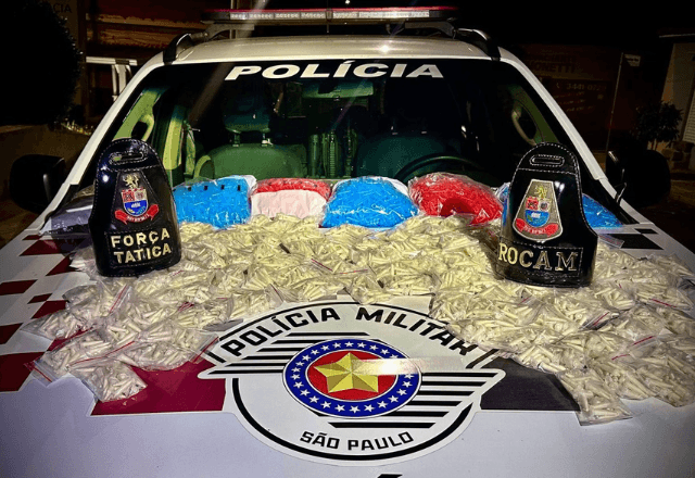 Polícia apreende cocaína em airbag de carro em Limeira | Reprodução: SSP - SP
