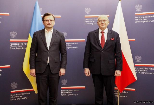 politicos de polonia e ucrania