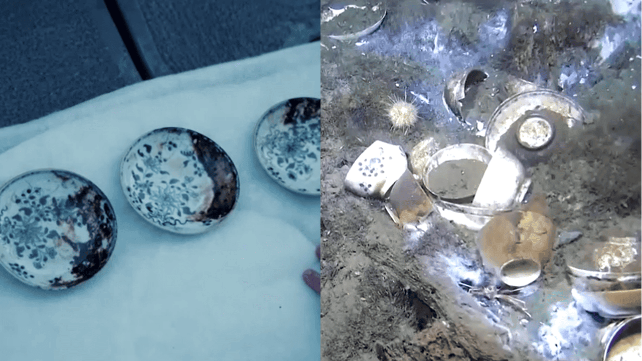 Imagem da notícia: Objetos de naufrágio do século 18 são encontrados na Noruega Imagem da notícia: Objetos de naufrágio do século 18 são encontrados na Noruega