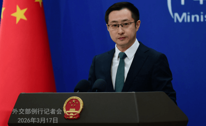  Lin Jian, porta-voz do Ministério das Relações Exteriores da China | Divulgação/PCCh