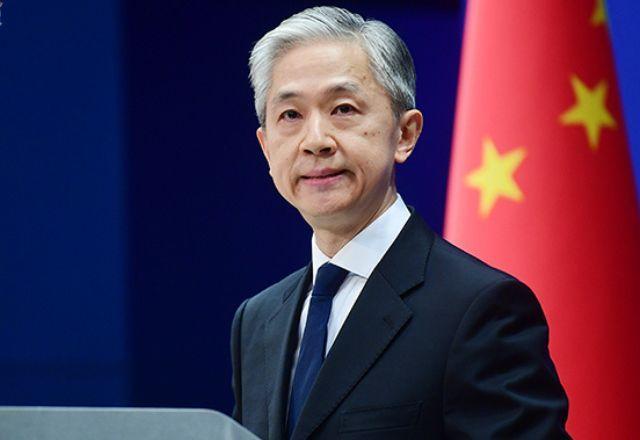 porta-voz do ministério dos Negócios Estrangeiros da China, Wang Wenbin