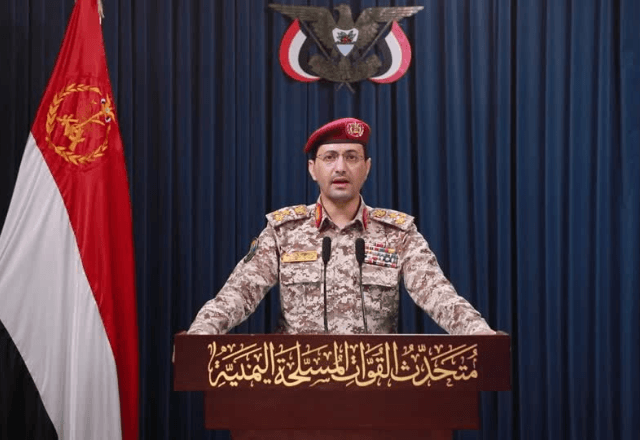 Houthis do Iêmen dizem que dispararam um míssil balístico contra Israel | Foto: Mídia Militar Houthi via Reuters