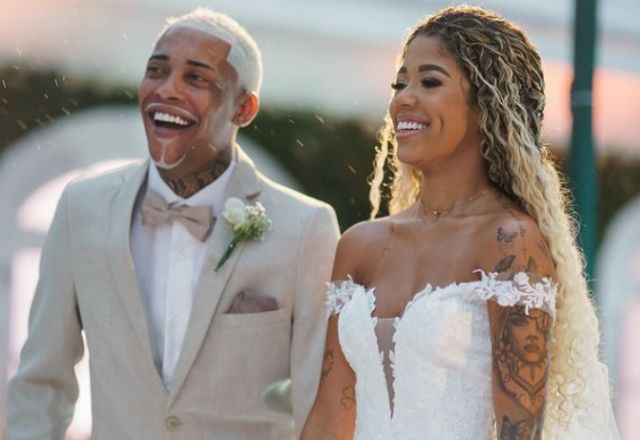MC Poze do Rodo e Viviane Noronha | Reprodução/Redes sociais