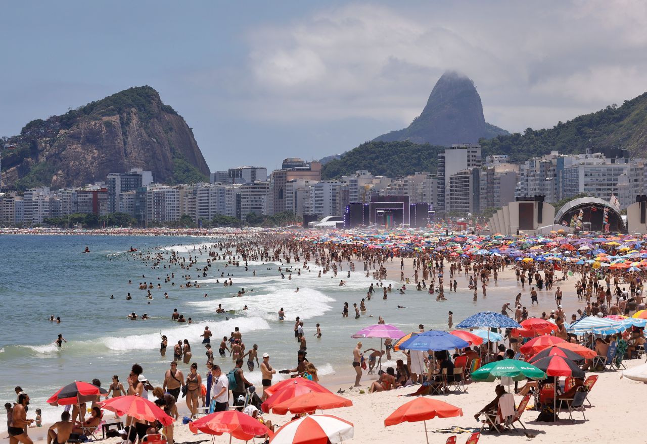 Praia de Copacabana, no Rio | Tânia Rego/Agência Brasil