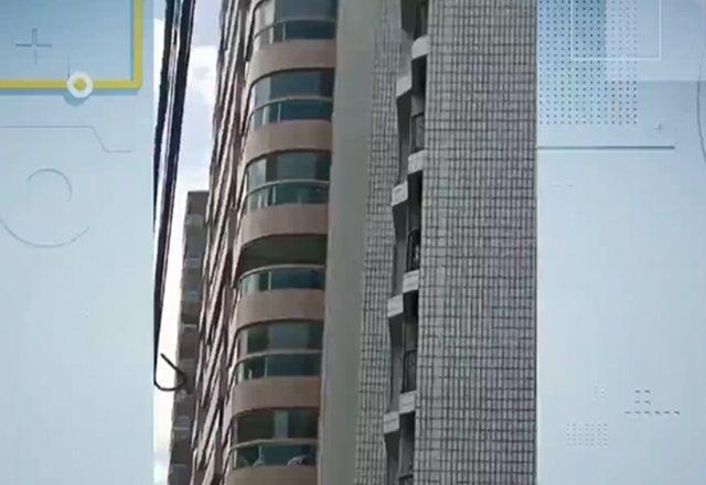 Prédio em Praia Grande (SP) está estável e não corre risco de desabar, diz Defesa Civil