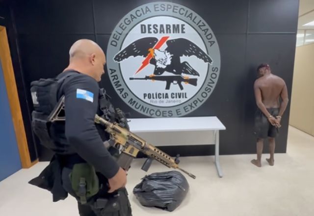 David Franco da Silva, conhecido como "Neném" | Foto: Reprodução/Polícia Civil