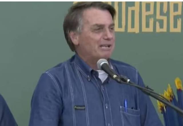 presidente Jair Bolsonaro em Cuiabá