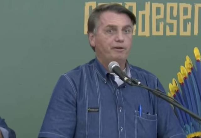 presidente bolsonaro discursa em seminário de Cuiabá