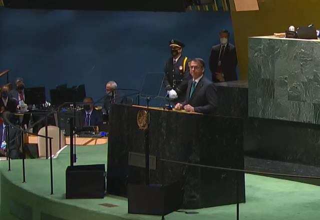 presidente bolsonaro discursa na ONU