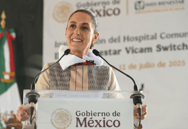 Presidente do México, Claudia Sheinbaum | 12/7/2025/Divulgação via REUTERS