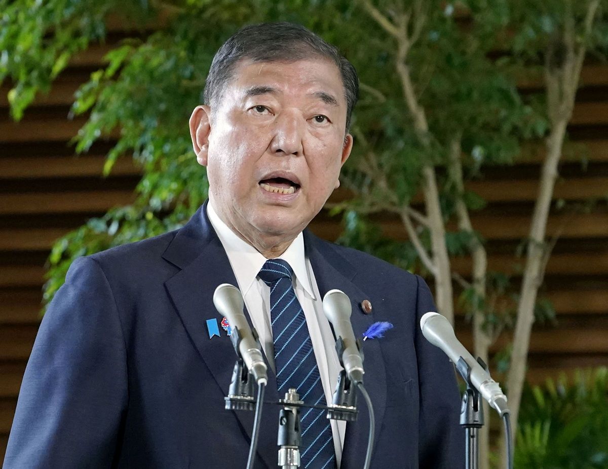 Primeiro-ministro do Japão, Shigeru Ishiba. | Kyodo/Reuters
