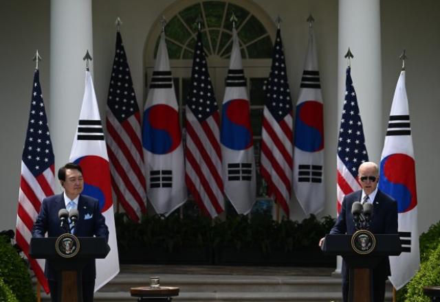 presidentes da coreia do sul e dos estados unidos