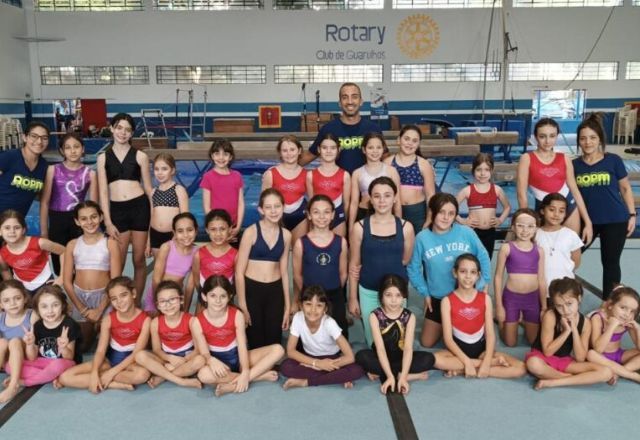 Ginastas formadas por projeto em Guarulhos (SP) | APOM