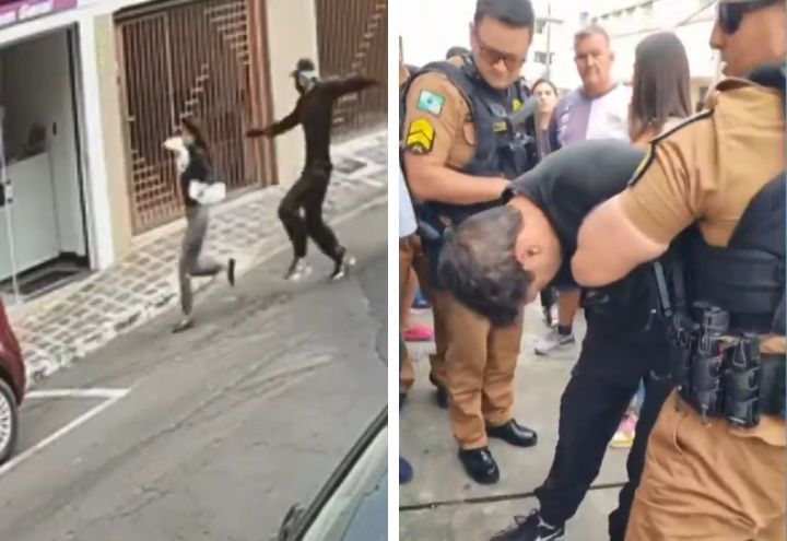Homem tenta sequestrar médica e é contido por populares 