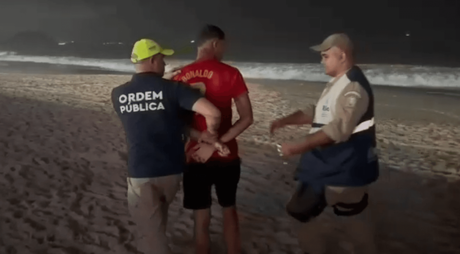 Megashow da Shakira: operação desfaz acampamentos e prende vendedor por extorsão 