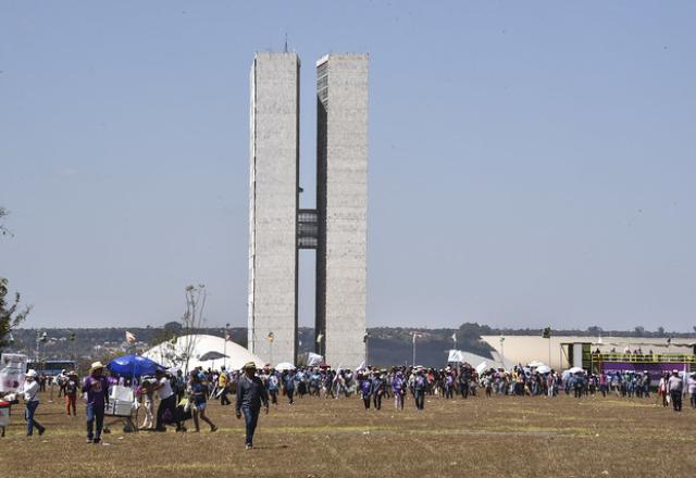 protesto e mBrasília