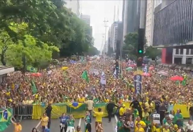 protesto na avenida paulista