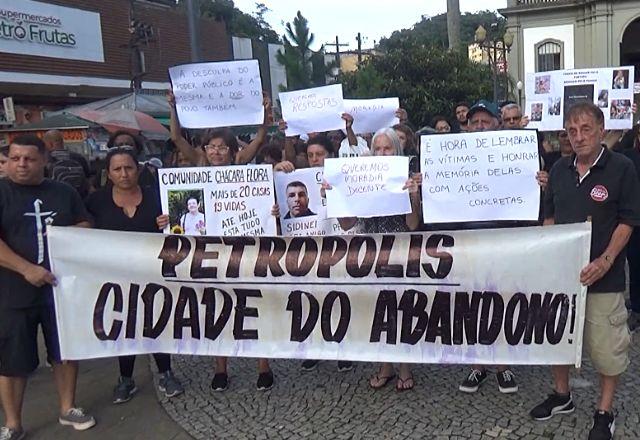 protesto petropolis