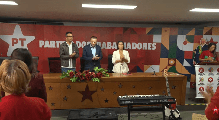 Evento de evangélicos do PT | Reprodução