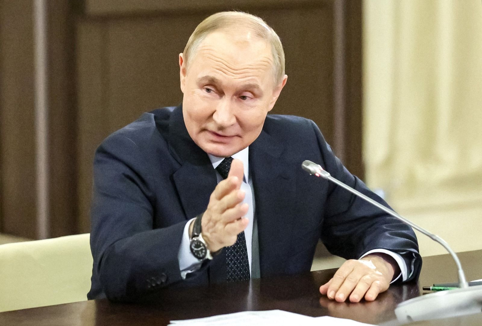Putin afirma que há 700 mil soldados em território ucraniano | putnik/Mikhail Sinitsyn/Pool via REUTERS