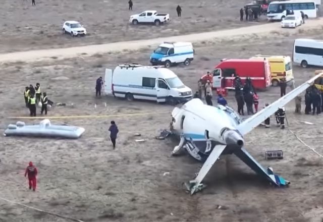 Órgão brasileiro vai analisar caixas-pretas de avião que caiu no Cazaquistão | Foto: Reprodução