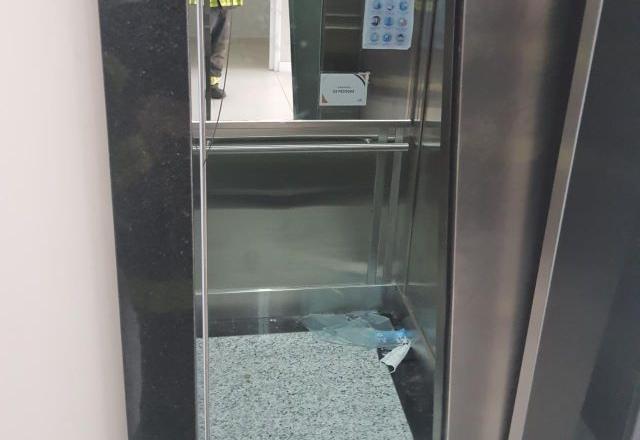 queda elevador