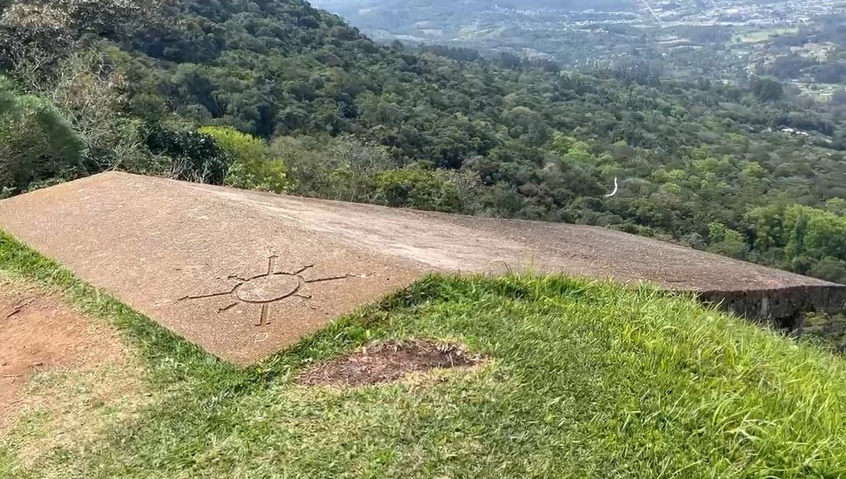 Turista mineira sofre acidente ao praticar esporte radical no RS | Reprodução SBT RS