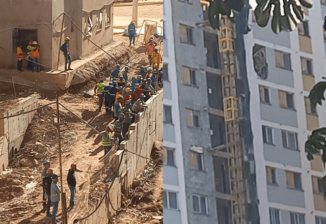 Imagens registradas após o acidente por populares | Reprodução