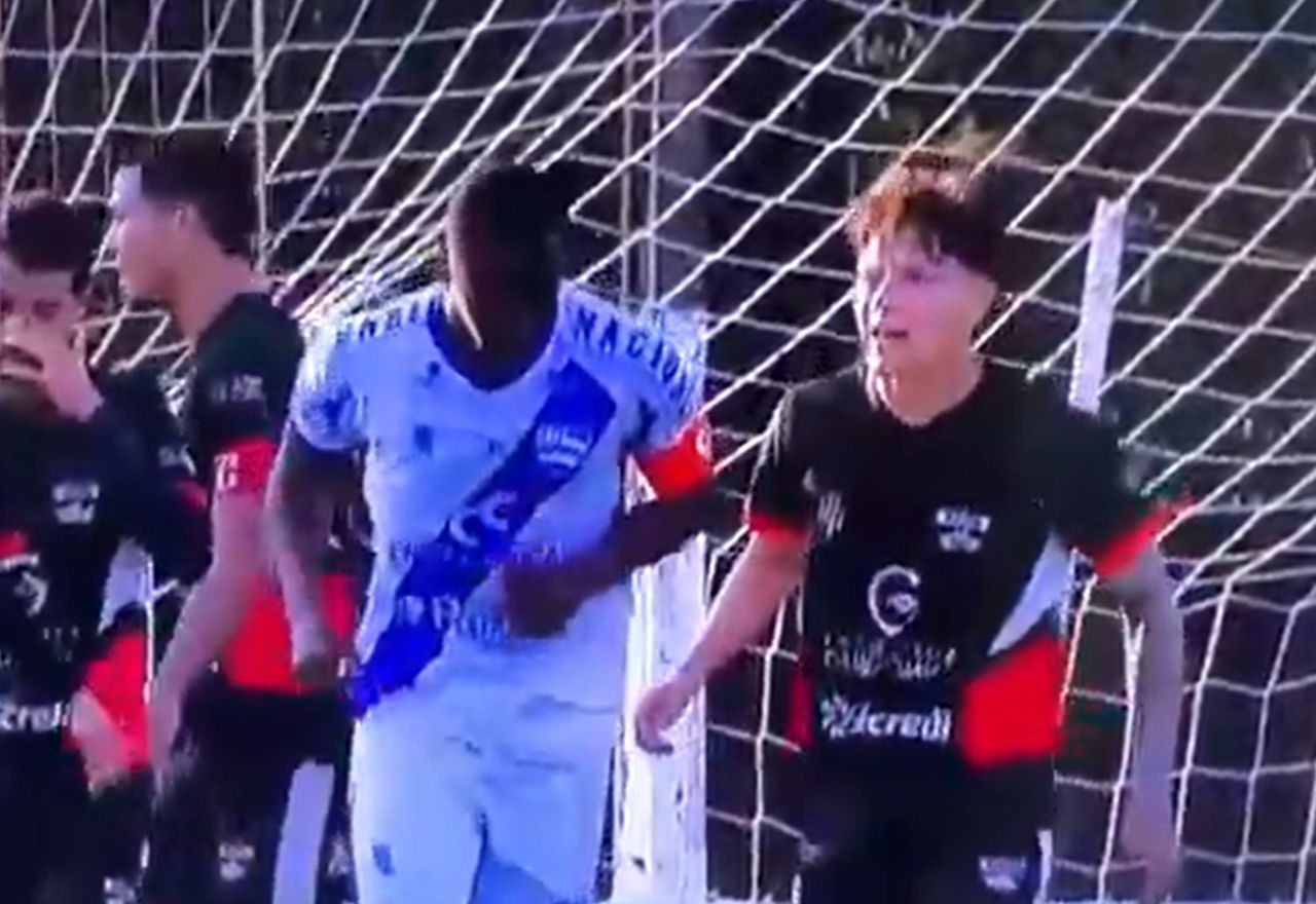 Caso de injúria racial ocorreu durante partida entre Batel e Nacional-PR | Reprodução